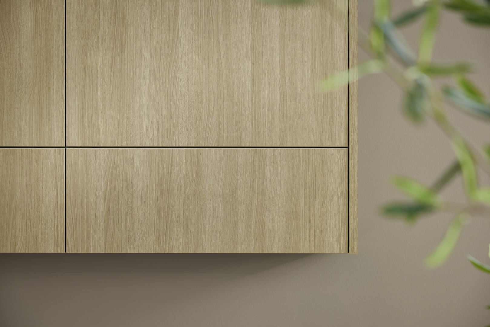 MANHATTAN - Natureiche edelmatt / SOFT LACK - Tiefblau