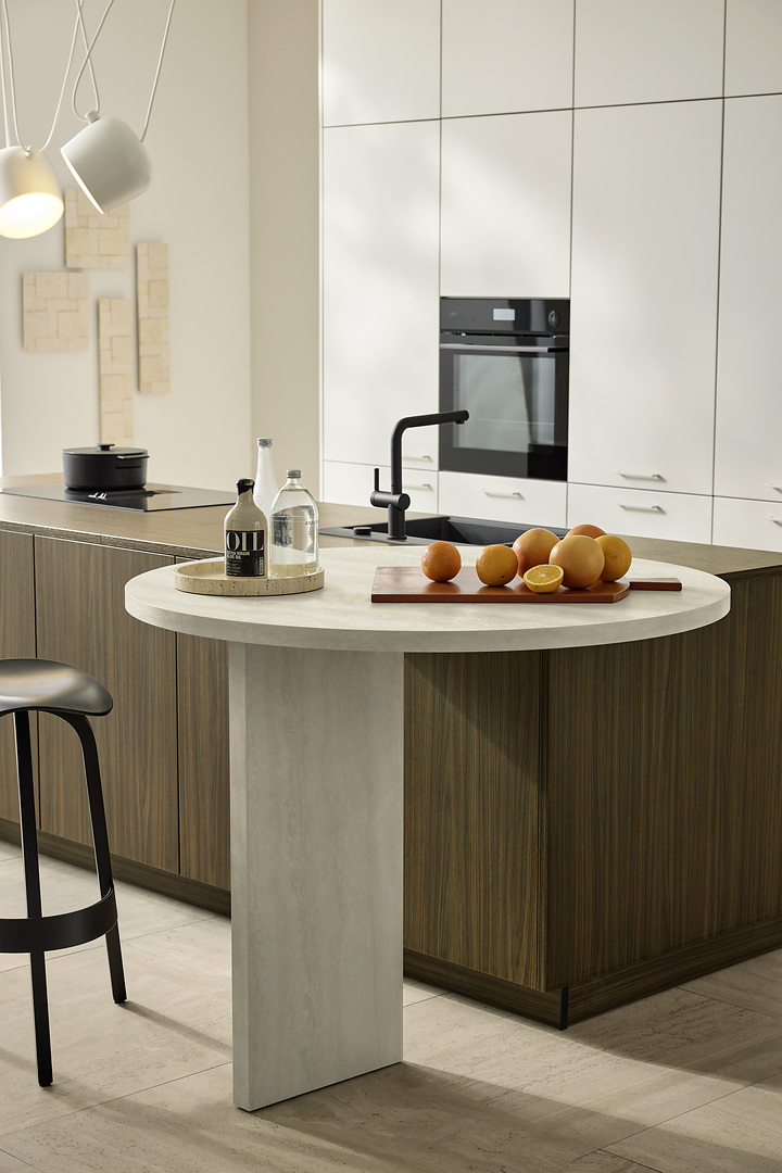 MANHATTAN - Walnuss Havanna | SOFT LACK - Kaschmir softmatt